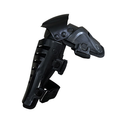 Μπότοκρος Off-Road Black Shin Προστατευτές γόνατος Σετ για την οδήγηση αγωνιστικών μηχανών