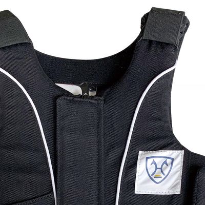 Ιππικό γιλέκο μαύρο S-XL Ιππικό προστατευτικό σώματος