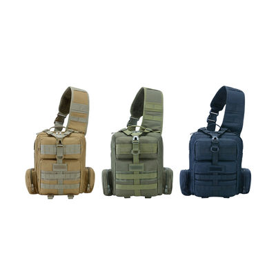 Εξωτερική πεζοπορία και ταξίδια Crossbody τσάντα με υλικό φώτισης βαμβακιού 11 ίντσες