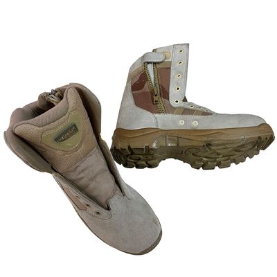 Ανερόστεγοι άνω υλικά Oxford Black Brown Desert Boots ανδρών για εκπαίδευση και ταξίδια