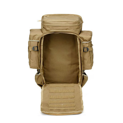 Επικαιροποιημένο Unisex 70L πράσινο σακίδιο για εξωτερικούς αθλητικούς αγώνες