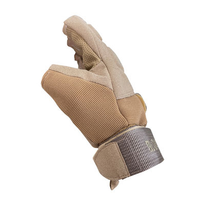 Unisex Khaki Προστασία χεριών με μισό δάχτυλο για εξωτερικές δραστηριότητες Υψηλότερη απόδοση