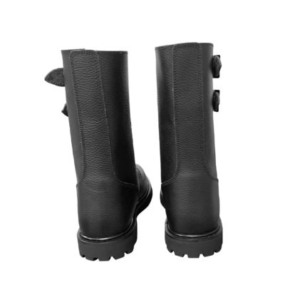 3.5kg/pair Εκπαιδευτικές μπότες εξωτερικής εκπαίδευσης από δέρμα αγελάδας για πεζοπορία μεγάλων αποστάσεων