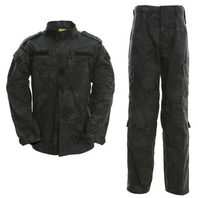 Προσαρμόσιμα Polyester/Cotton ανδρικά καμουφλάζ στολή εκπαίδευσης εργασίας για πεζοπορία στο εξωτερικό