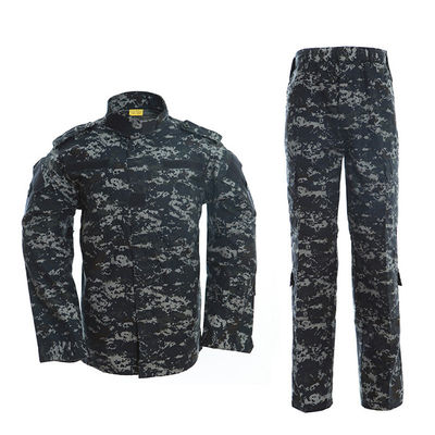 Προσαρμόσιμα Polyester/Cotton ανδρικά καμουφλάζ στολή εκπαίδευσης εργασίας για πεζοπορία στο εξωτερικό
