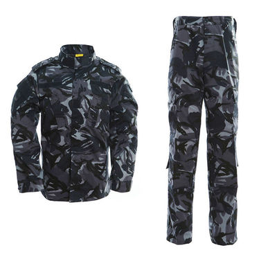 Προσαρμόσιμα Polyester/Cotton ανδρικά καμουφλάζ στολή εκπαίδευσης εργασίας για πεζοπορία στο εξωτερικό
