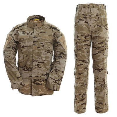 Προσαρμόσιμα Polyester/Cotton ανδρικά καμουφλάζ στολή εκπαίδευσης εργασίας για πεζοπορία στο εξωτερικό