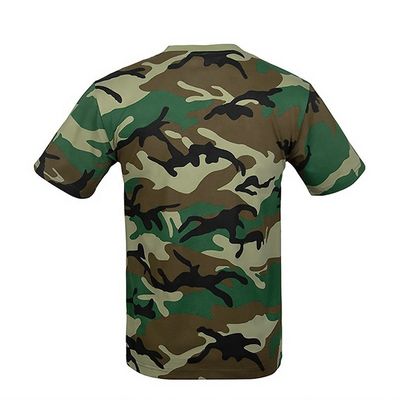 Προσαρμοσμένο S-XXXL εξωτερικό αθλητικό T-shirt από βαμβάκι για εκπαίδευση χωρίς λογότυπα