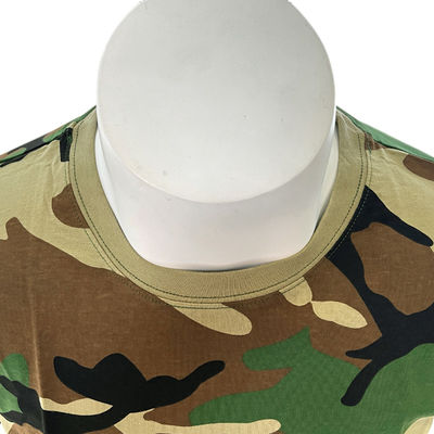 Βασική προστασία Τ-Shirt ανδρών για εξωτερική άσκηση και βαμβάκι πολυεστέρα