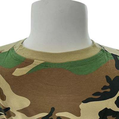 Βασική προστασία Τ-Shirt ανδρών για εξωτερική άσκηση και βαμβάκι πολυεστέρα