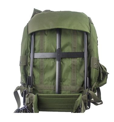 50L χωρητικότητα Πράσινο Oxford ύφασμα ταξιδιωτικό σακίδιο με μεταλλικό πλαίσιο και 600 * 900D