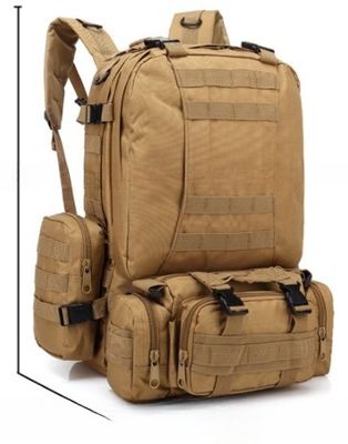 Πυρόστακτο και υγρασία 55L 600D Oxford υφασματικό σακίδιο για αθλητικές δραστηριότητες