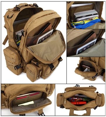 Πυρόστακτο και υγρασία 55L 600D Oxford υφασματικό σακίδιο για αθλητικές δραστηριότητες