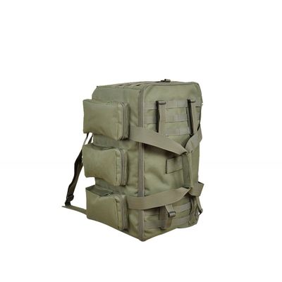 Διαφορετικά χρώματα 55L 600D Oxford Fabric Baggy Two Handle ταξιδιωτική τσάντα με MOLLES