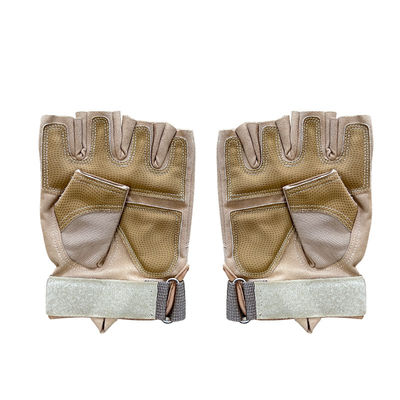 Προστατέψτε τα χέρια σας με το M-XL Half Finger Climbing Hand Protection σε PU / Nylon / Fiber
