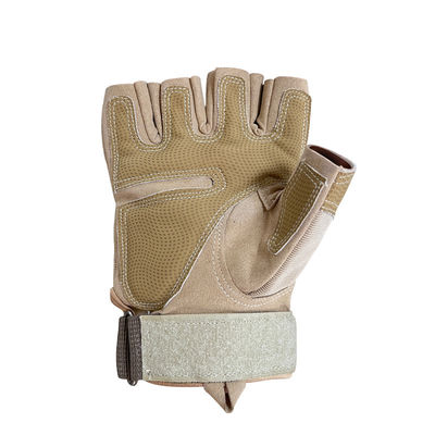Προστατέψτε τα χέρια σας με το M-XL Half Finger Climbing Hand Protection σε PU / Nylon / Fiber