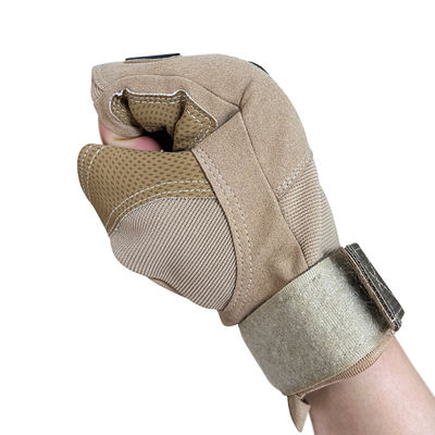 Προστατέψτε τα χέρια σας με το M-XL Half Finger Climbing Hand Protection σε PU / Nylon / Fiber