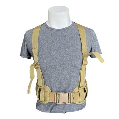 Ρυθμίσιμο Cross Body Molle Chest Harness Vest Cummerbund Belt για θέση Carry Loin