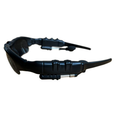 Μαύρα εξωτερικά γυαλιά Bluetooth με 187*85*75mm διαστάσεις