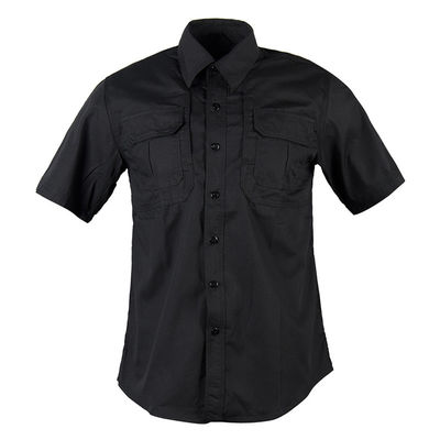 Τ-Shirt από υφαντικές ύλες με τσέπη φορτίου και τσέπη πένας σε συνδυασμό πολυεστέρα/ βαμβακιού