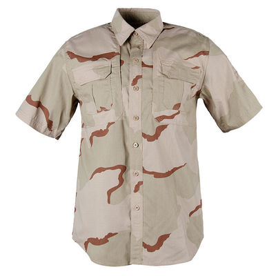 Τ-Shirt από υφαντικές ύλες με τσέπη φορτίου και τσέπη πένας σε συνδυασμό πολυεστέρα/ βαμβακιού