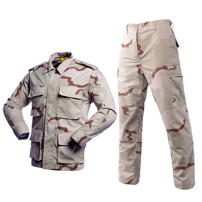 Προσαρμοσμένο Ripstop T/C 65% Polyester 35% Cotton BDU Suit Μαύρο Χωρίς λογότυπα