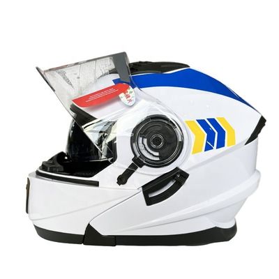 ABS Full Face Shield Πυροσβεστικό κράνος μοτοσυκλέτας για παγκόσμια σεζόν χωρίς μοτίβο