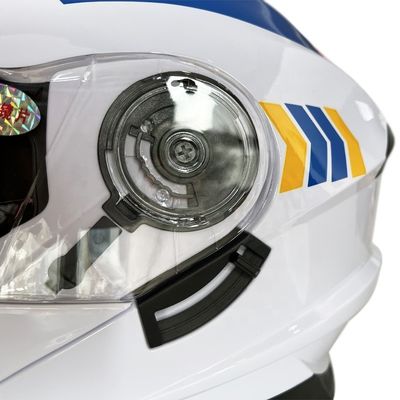 ABS Full Face Shield Πυροσβεστικό κράνος μοτοσυκλέτας για παγκόσμια σεζόν χωρίς μοτίβο