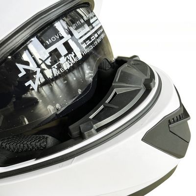 ABS Full Face Shield Πυροσβεστικό κράνος μοτοσυκλέτας για παγκόσμια σεζόν χωρίς μοτίβο