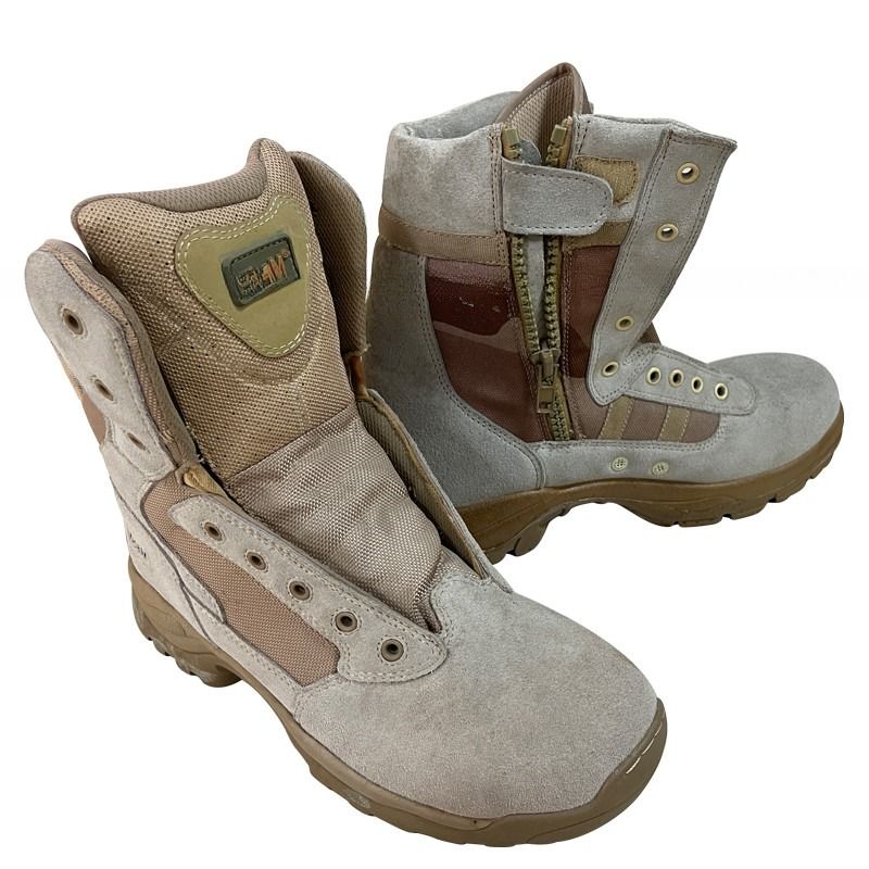 Ανερόστεγοι άνω υλικά Oxford Black Brown Desert Boots ανδρών για εκπαίδευση και ταξίδια