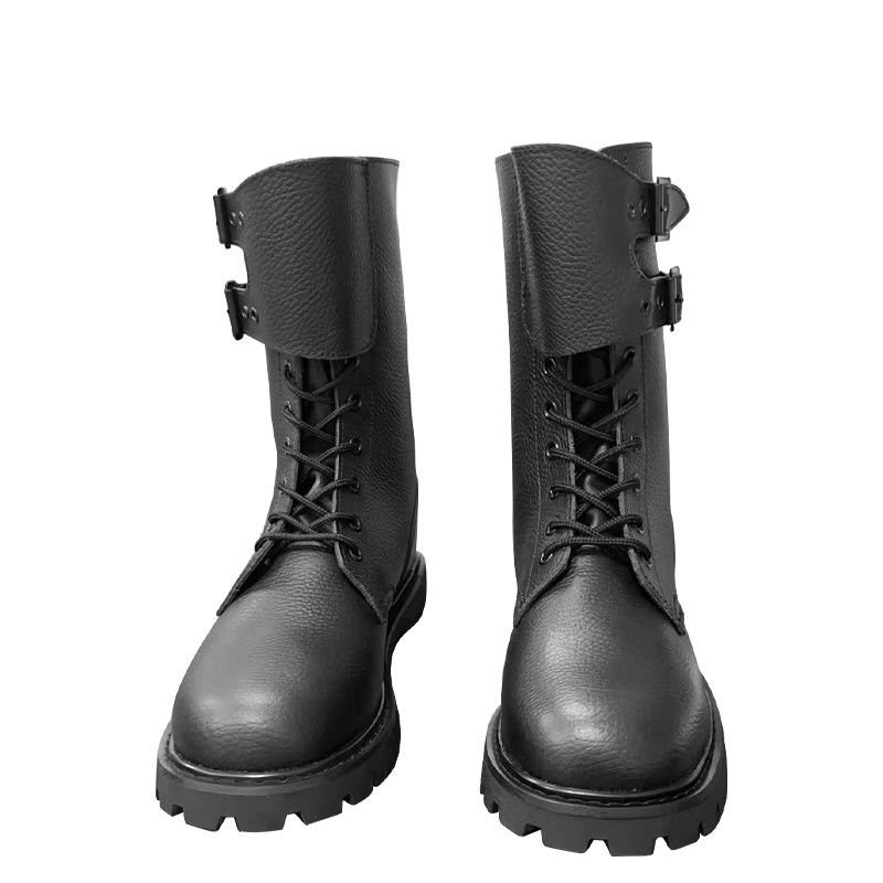 3.5kg/pair Εκπαιδευτικές μπότες εξωτερικής εκπαίδευσης από δέρμα αγελάδας για πεζοπορία μεγάλων αποστάσεων