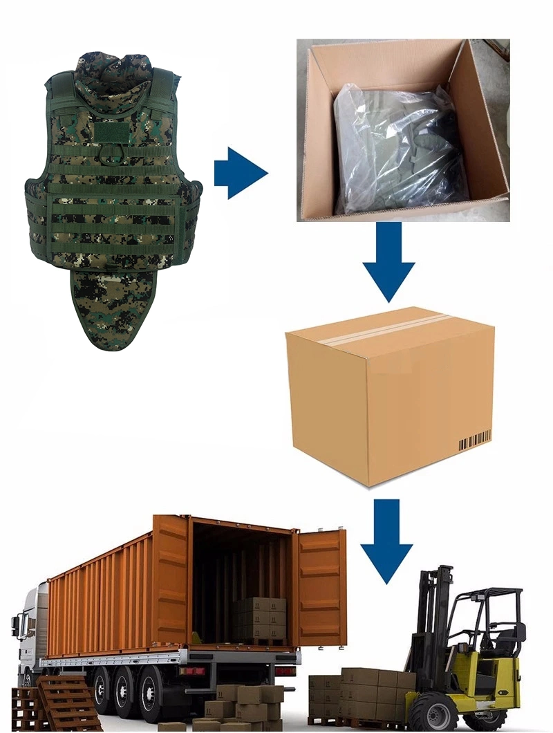 FDY18 Υψηλής Προστασίας Πυροβολιστικό Γιλέκο/ Βαλλιστικό Γιλέκο με Σύστημα Γρήγορης Απελευθέρωσης 9